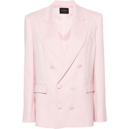 THE ANDAMANE blazer doppiopetto - rosa