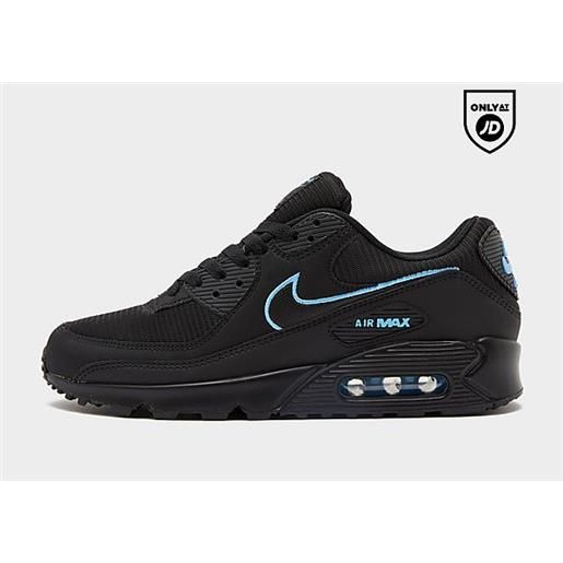 Nike air max 90, black/university blue