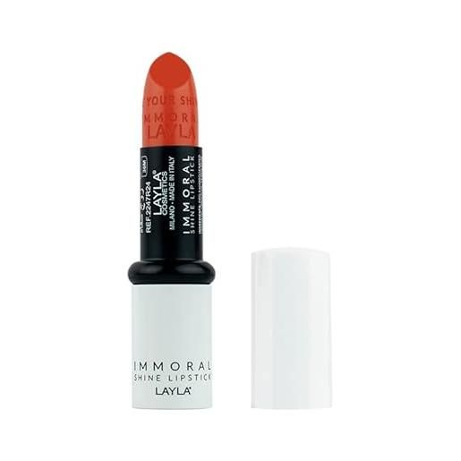 LAYLA immoral shine lipstick n. 20 lit