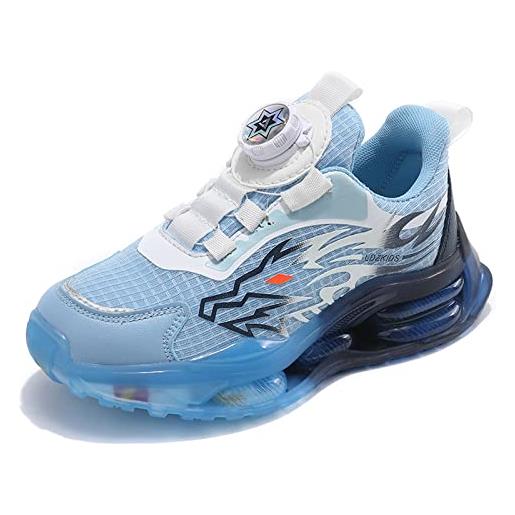 Xinghuanhua sneaker casual bambino ragazzi scarpe ragazze ginnastica tennis leggero scarpe sportive scarpe scarpe corsa bambini moda e comode traspiranti 27-39eu