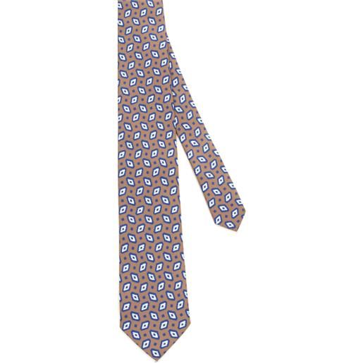 Cesare Attolini cravatte cravatte uomo beige