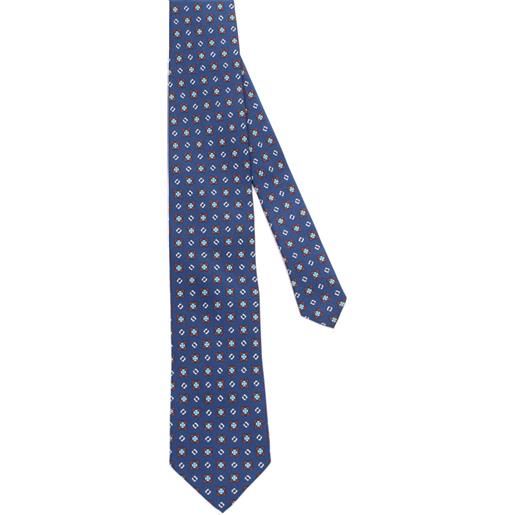 Cesare Attolini cravatte cravatte uomo blu