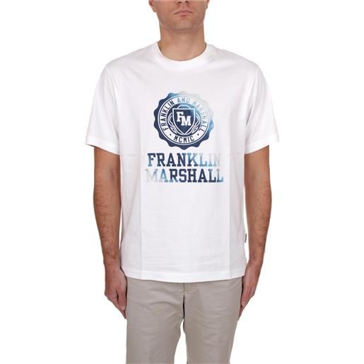 Franklin & Marshall t-shirt manica corta uomo bianco