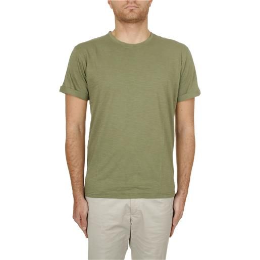 Bomboogie t-shirt manica corta uomo verde