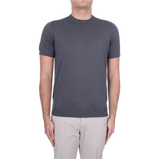Mauro Ottaviani t-shirt in maglia uomo grigio