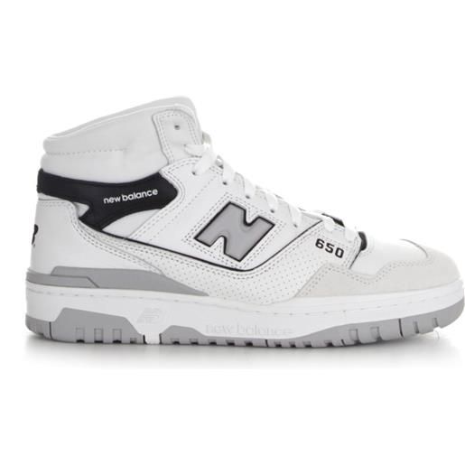 New Balance sneakers alte uomo bianco