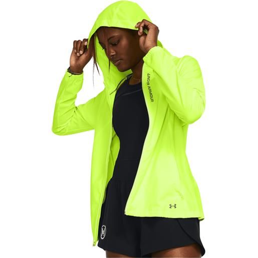 UNDER ARMOUR outrun the storm jacket giacca running donna