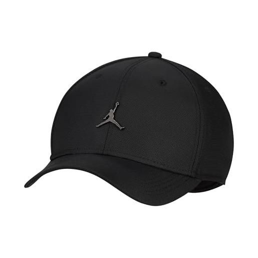 Nike rise s cb mtl jm cappellino da baseball, nero/canna di fucile, l xl uomo