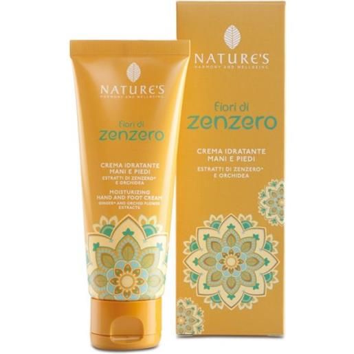 Nature's fiori di zenzero crema idratante mani e piedi 75 ml