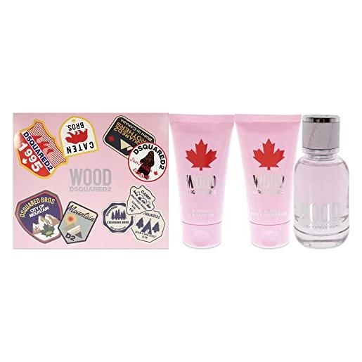 DSQUARED2 wood for her edt 50 ml + sg 50 ml + bl 50 ml (woman)