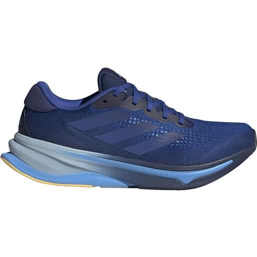 Adidas supernova solution running shoes blu eu 40 2/3 uomo