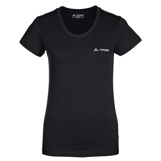 VAUDE women's brand shirt, t donna, nero, 34