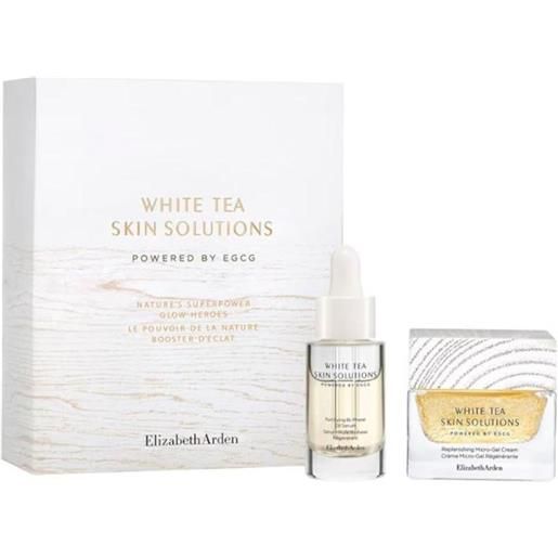 Elizabeth Arden white tea skin solutions replenishing micro-gel cream cofanetto cofanetto