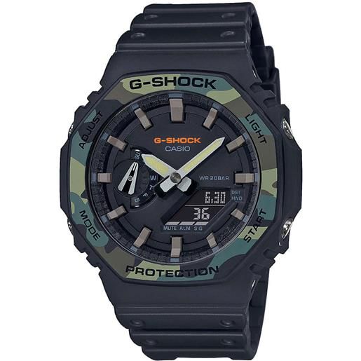 G-Shock orologio G-Shock gs basic nero multifunzione uomo ga-2100su-1aer