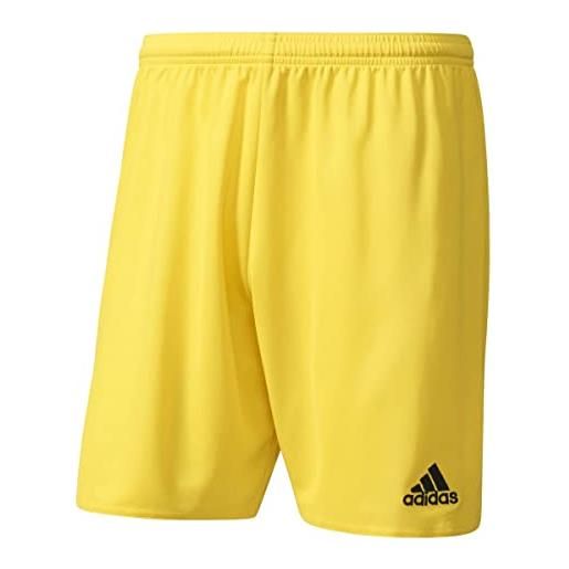 Adidas parma 16 sho b, pantaloncini bambino, giallo (yellow/black), 1314a