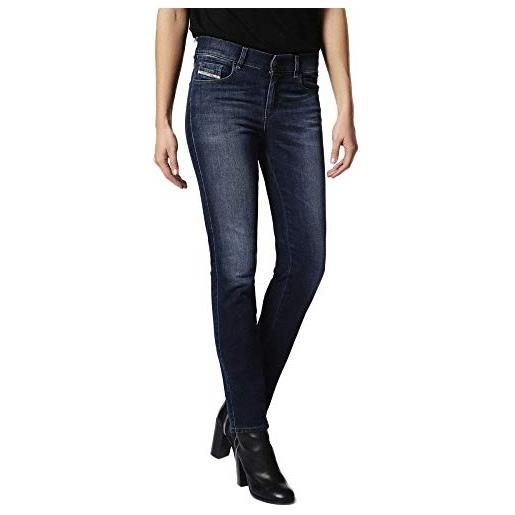 Diesel sandy 0814w stretch jeans donna (23w / 32l, blu)