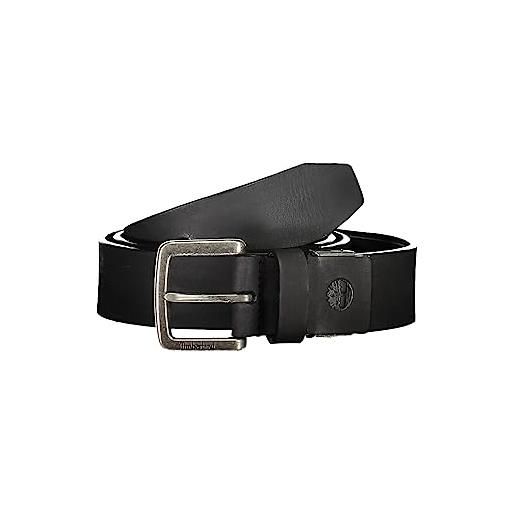 Timberland black leather belt