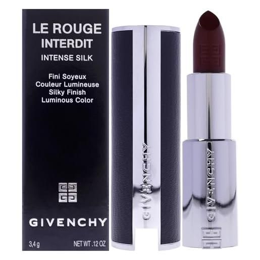 Givenchy le rouge interdit intense silk lipstick n. 334 grenat​ volontaire, 3,4 g