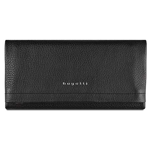 bugatti lady top wallet with flap black