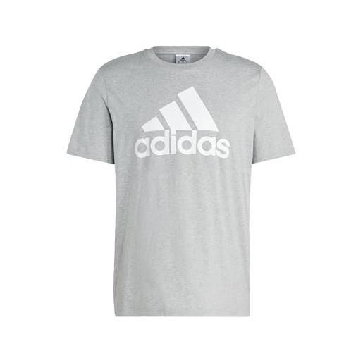 adidas ic9350 m bl sj t t-shirt uomo medium grey heather taglia mt2
