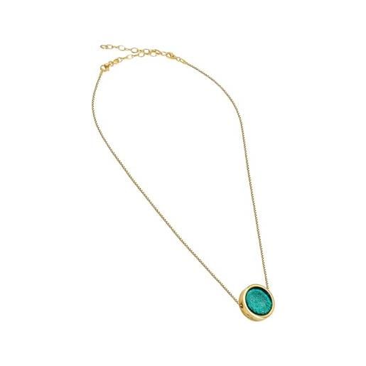 Ellen Kvam Jewelry ellen kvam arctic circle necklace - petrol