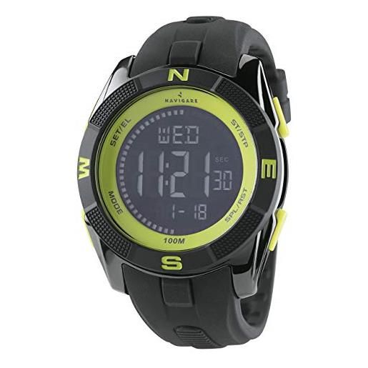 Navigare Watches orologio navigare tarifa na204 (nero verde fluo)