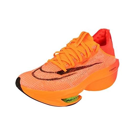 Nike air zoom alphafly 2, scarpe da corsa donna, hyper pink/laser orange/white/black, 36 eu