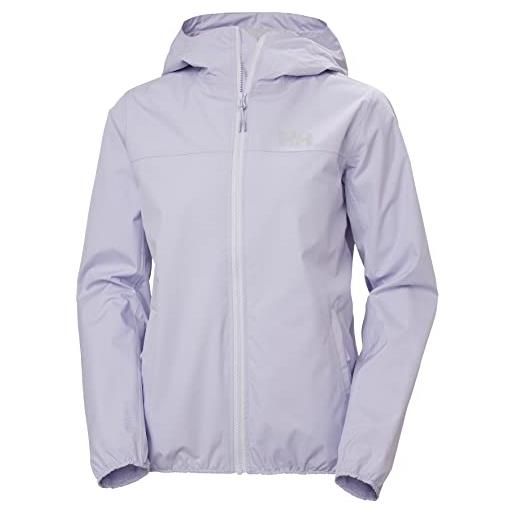 Helly Hansen women's belfast ii packable jacket, purple, xs