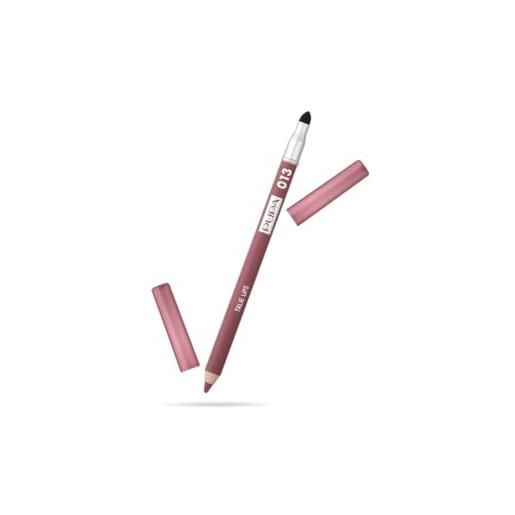 PUPA MILANO pupa matita labbra true lips (013 dark old pink) matita contorno labbra dal colore intenso e ultra pigmentato - disponibile in 17 varianti da abbinare a ogni rossetto pupa