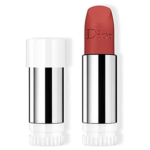 Dior rouge Dior satin refill barra de labios 999 satin