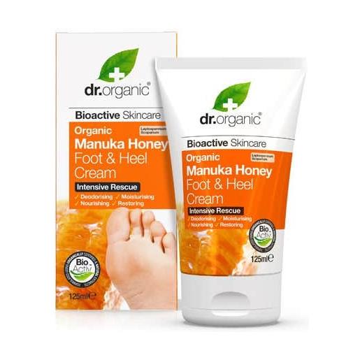 Dr.organic dr organic miele di manuka crema piedi antiossidante/protettiva 125ml Dr.organic
