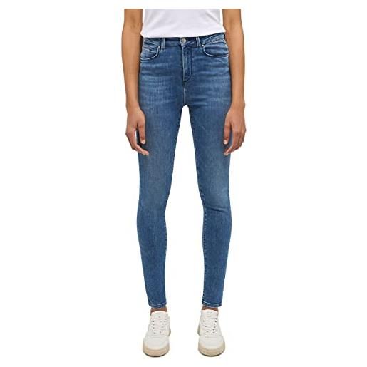 MUSTANG style georgia super skinny jeans, nero profondo 940, 29w x 34l donna