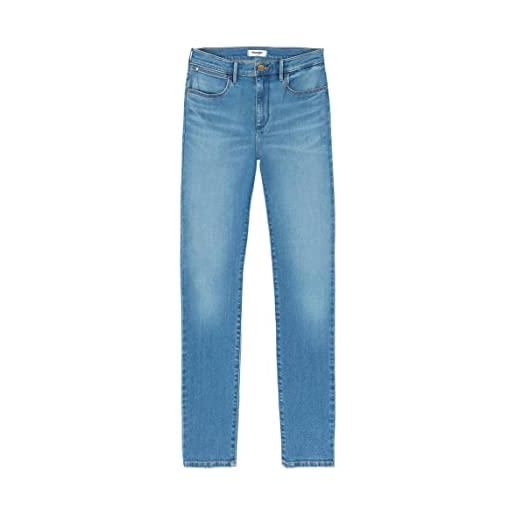 Wrangler high skinny jeans, blue, w29 / l34 donna