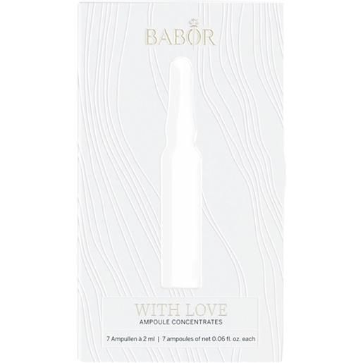 BABOR cura del viso ampoule concentrates fp with love 7 ampoules