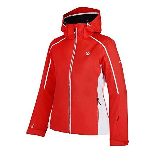 Dare 2B dare2b comity waterproof & breathable high loft insulated ski & snowboard jacket with foldaway hood and fixed snowskirt jackets waterproof insulated donna