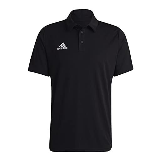 adidas uomo polo shirt (short sleeve) ent22 polo, black, hb5328, lt2