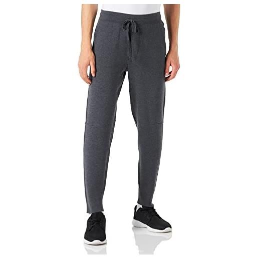 Falke merino, pantaloni uomo, grigio, s