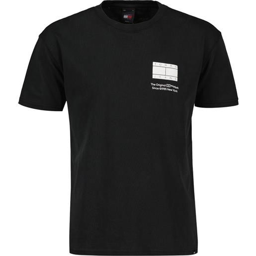 TOMMY JEANS t-shirt delave' logo retro