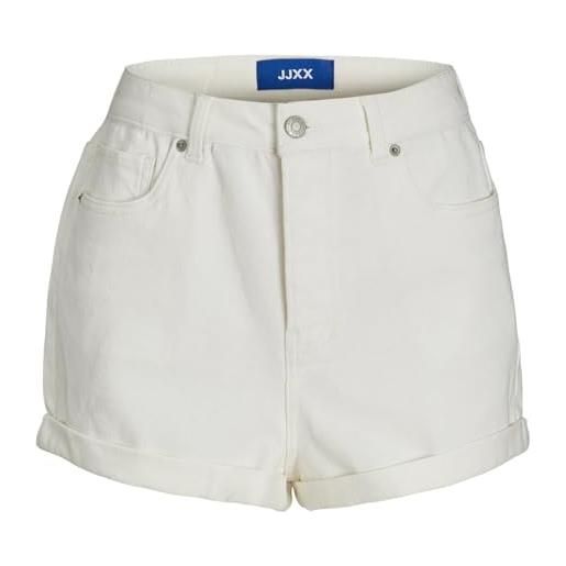 JJXX jxhazel - mini pantaloncini hw akm denim, ecru/dettaglio: akm12, m donna