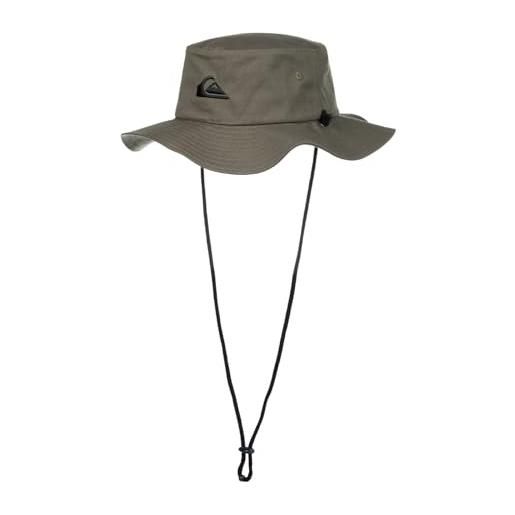 Quiksilver bushmaster - cappello safari da uomo, colore: marrone