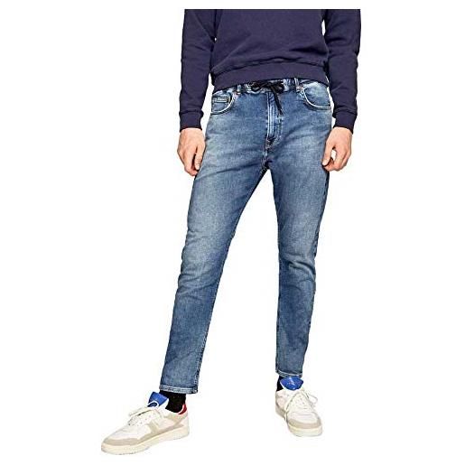 Pepe Jeans johnson jeans tapered, blu (000denim 000), w 28 (taglia produttore: 30) uomo