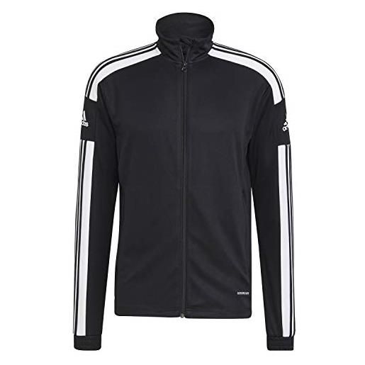 adidas squadra 21 training track tracksuit jacket giacca, black/white, 3xl unisex - adulto