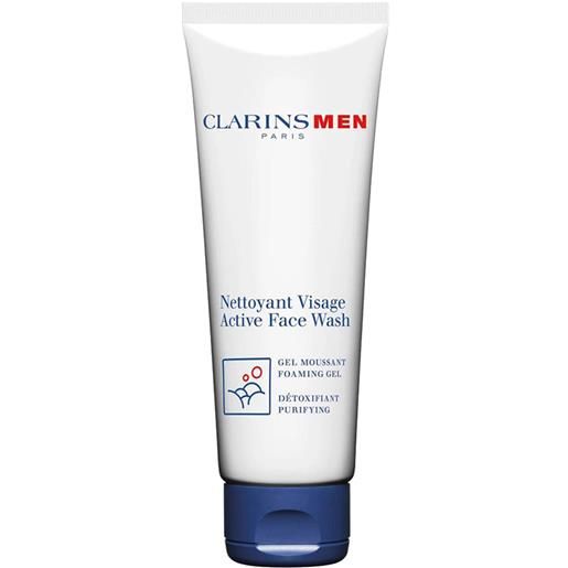 Clarins Clarins. Men nettoyant visage 125 ml gel detergente per il viso tubetto tutti i tipi di pelle