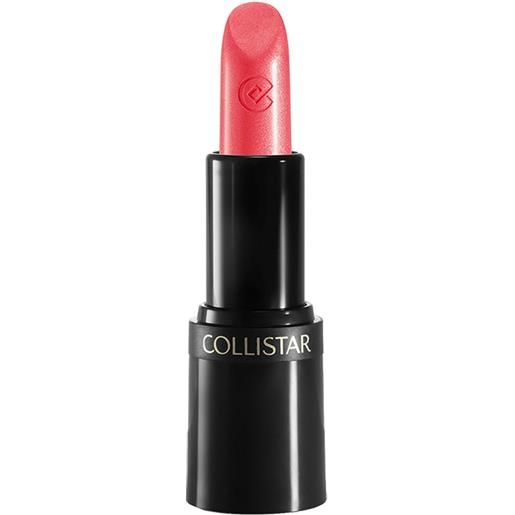 Collistar rossetto puro 28 rosa pesca rossetto idratante cremoso luminoso leggero 3,5 ml stick