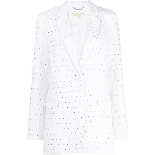 Michael Michael Kors blazer mensy con decorazione - bianco