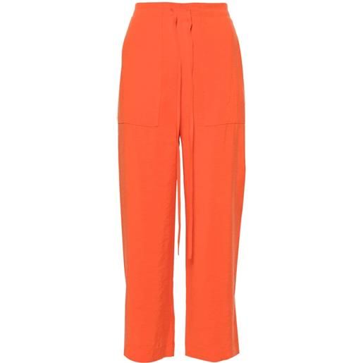 Alysi pantaloni crop a vita alta - arancione