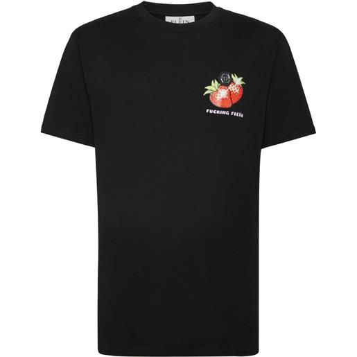Philipp Plein t-shirt tutti frutti - nero