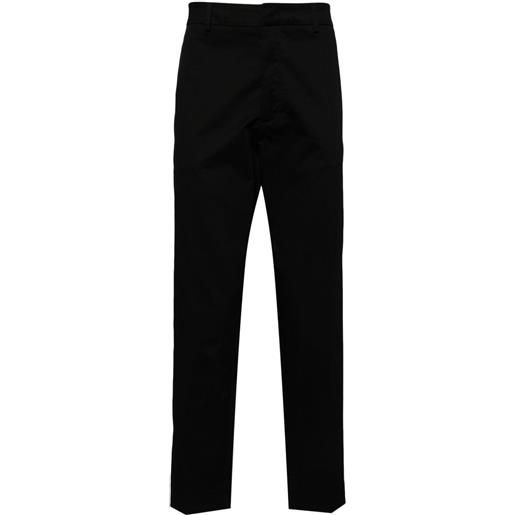 Moncler pantaloni con apllicazione - nero