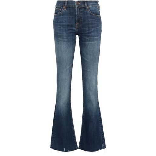 7 For All Mankind jeans svasati a gamba ampia - blu