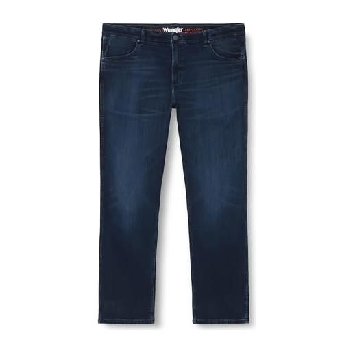 Wrangler greensboro jeans, blu (arm strong), 32w / 32l uomo